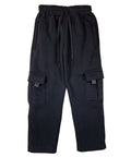 Fleece Pull On Cargo Sweatpants  BCF22 D.Grey