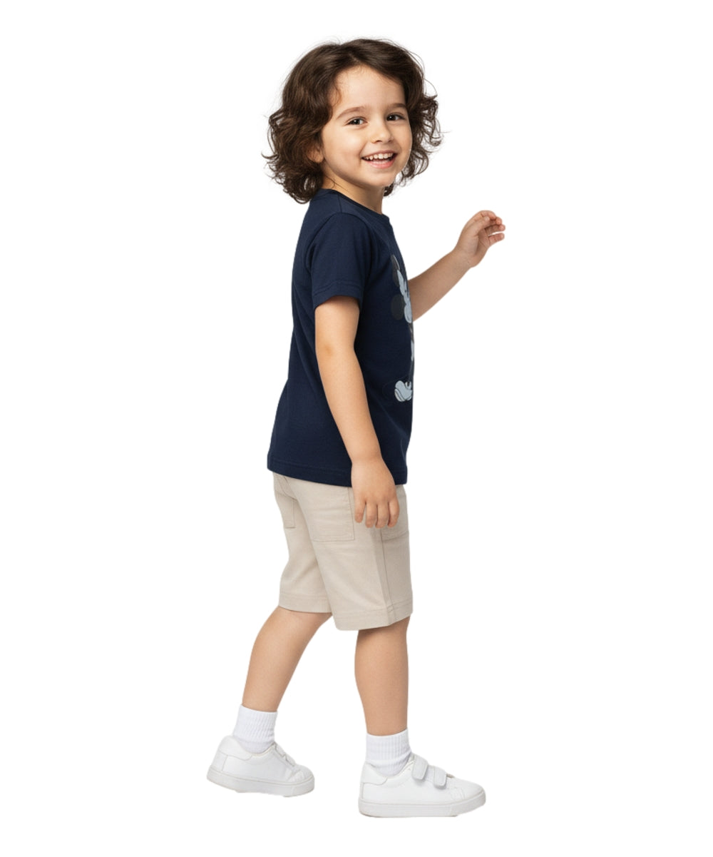 Boys Mouse Short Set Navy  BS2480