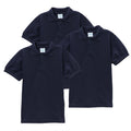 Boy's Premium Quality Pique Polo Uniform Shirt Short Sleeve Burgundy 3Pack 5-18 BSU01