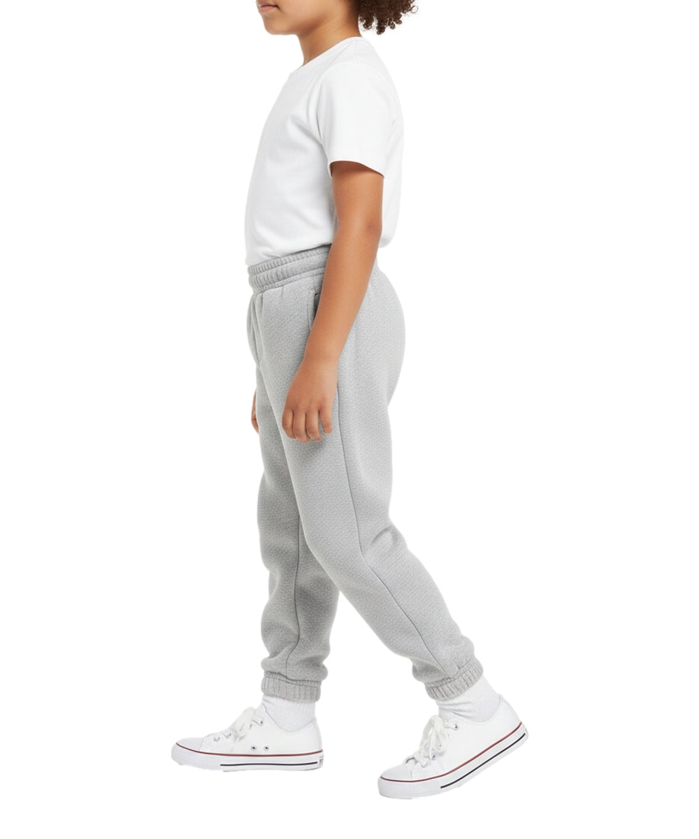 Fleece Pull On Sweatpants  BUF20 L.Grey