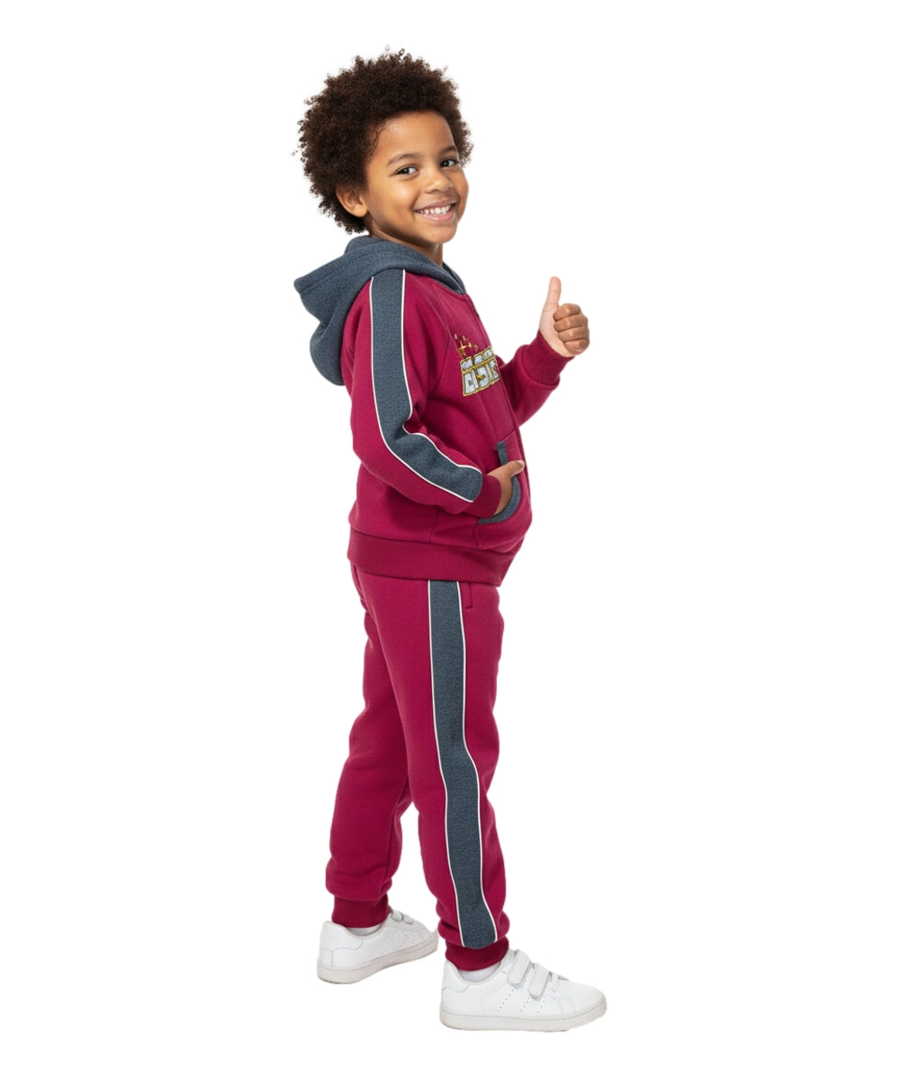 Boy Basketball 23 Tracksuit D. Red BW2460