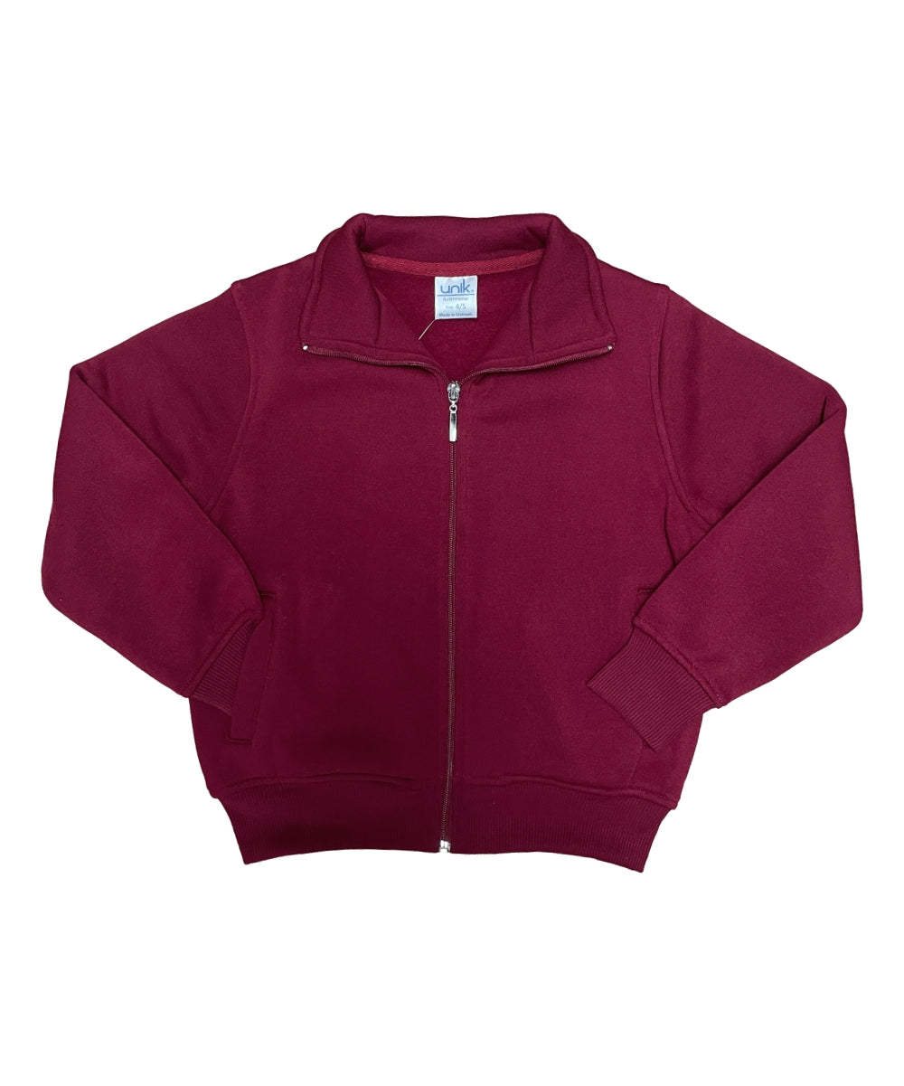 Boys and Girls Premium Fleece Zip Up Sweater BWU12