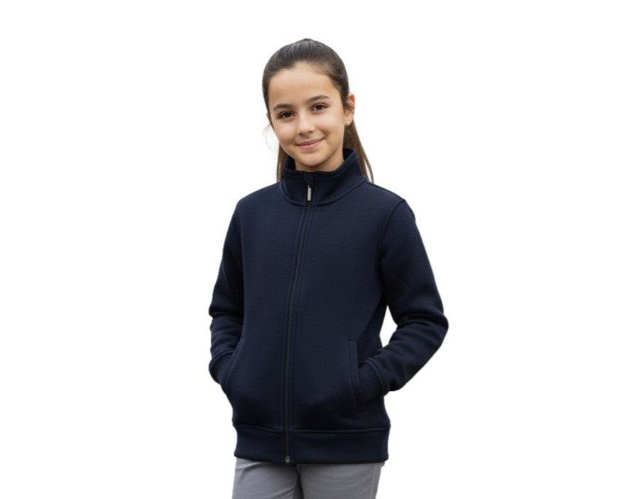 Girls and Boys Premium Fleece Zip Up Sweater BWU12