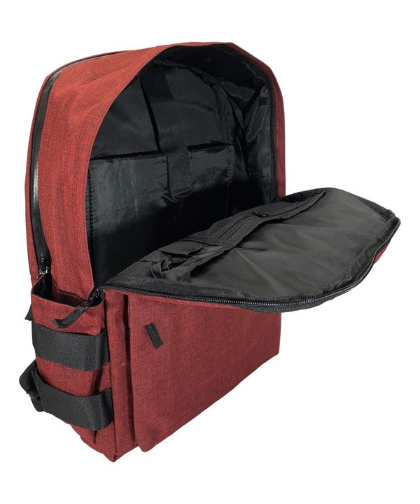 Alpha Laptop Backpack Burgundy