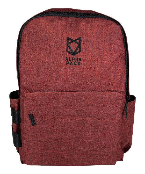 Alpha Laptop Backpack Burgundy