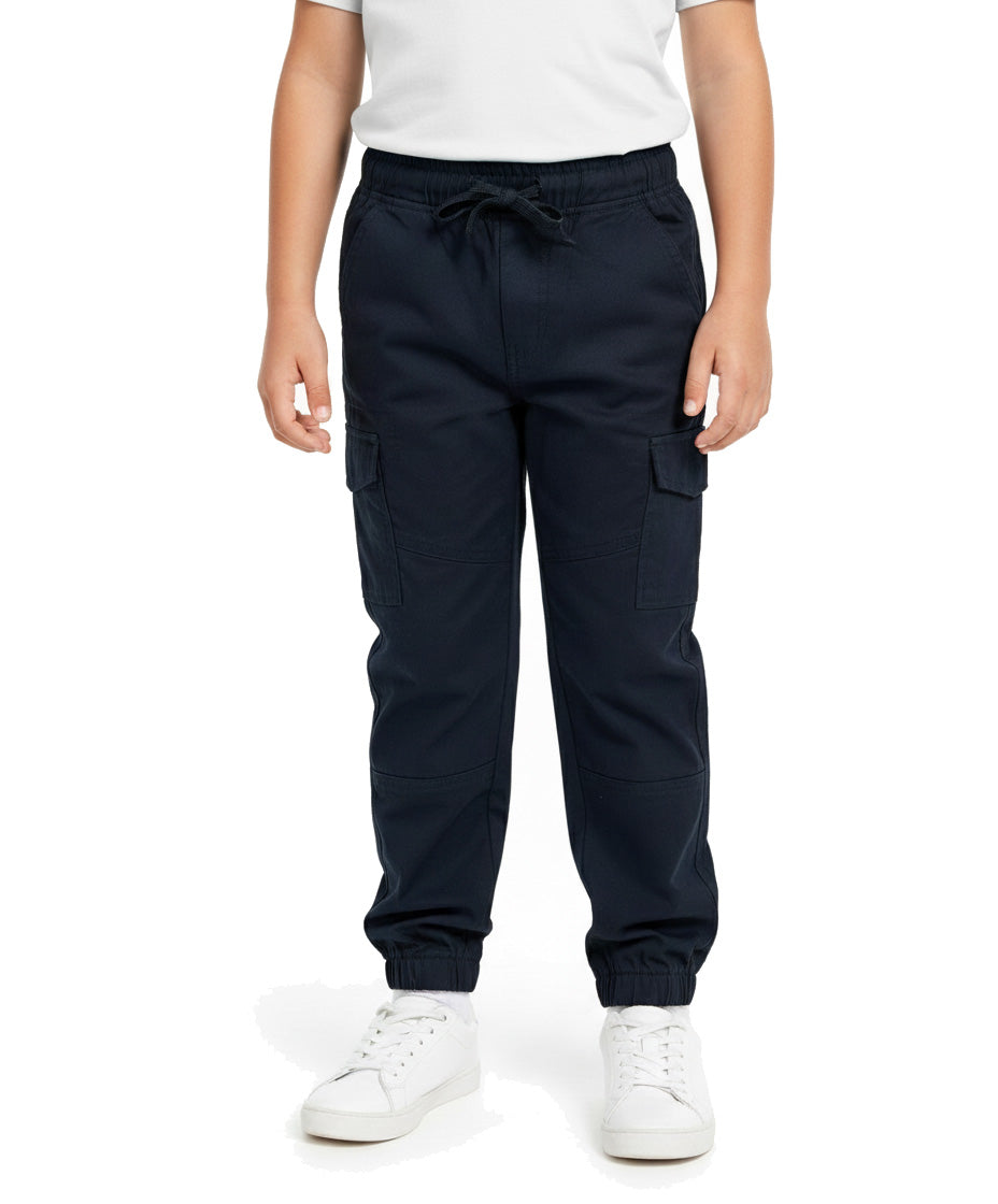 Boy Cargo Jogger Pants for Everyday Wear and School Uniforms 4-16 CG04