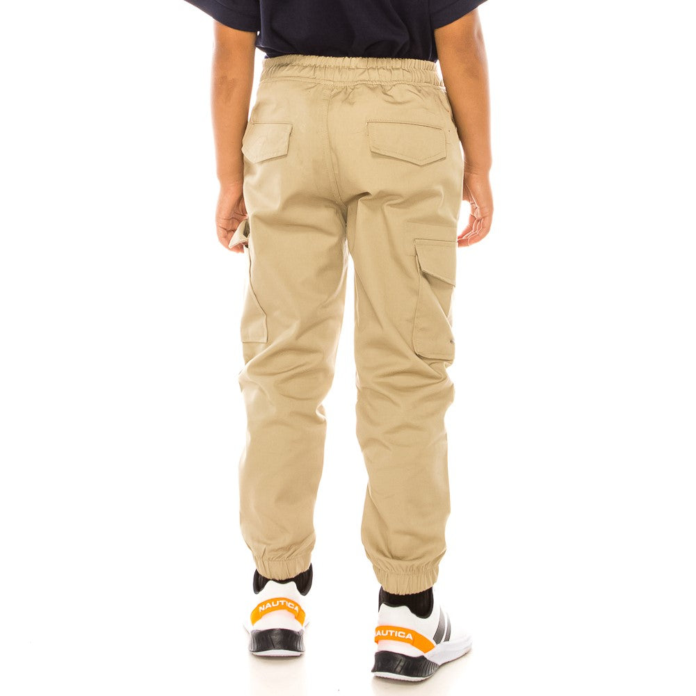 Boy Cargo Jogger Pants for Everyday Wear and School Uniforms 4-16 CG04