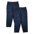 Boy Cargo Jogger Pants for Everyday Wear and School Uniforms 4-16 CG04 Khaki 2Pack