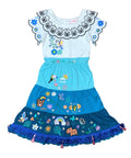 Unik Embroidered Butterfly Dreams Magical Dress DR2245