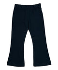 Unik Girl Cotton Bell Bottom/Flare Leggings Pack of 6 Black GB800