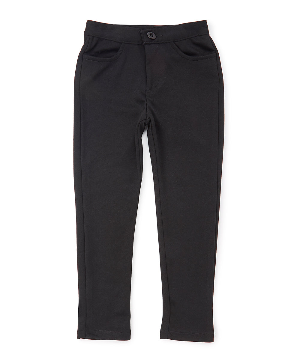 Girl Premium Stretch Pants Everyday Wear or Uniform  Regular and Plus/Half Sizes 4-16.5