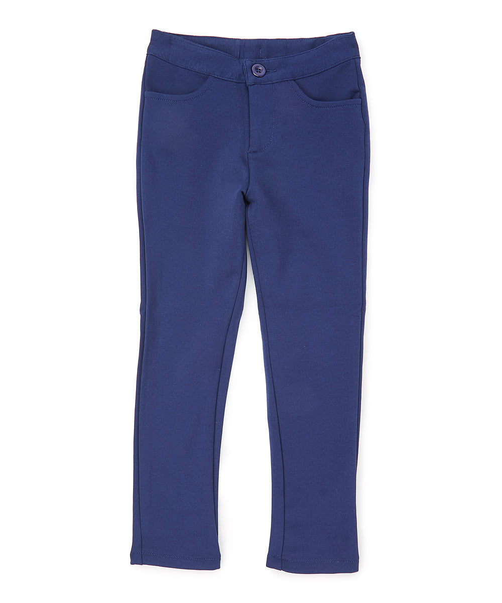 Girl Premium Stretch Pants Everyday Wear or Uniform  Regular and Plus/Half Sizes 4-16.5