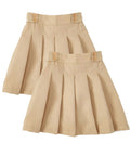 Girl's Khaki, Navy, Black, Hunter Green Uniform Skirts Scooter 4/5-16 2 Pack