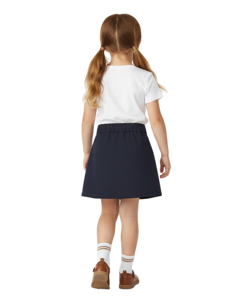 Girl's Khaki, Navy, Black, Hunter Green Uniform Skirts Scooter 4/5-16