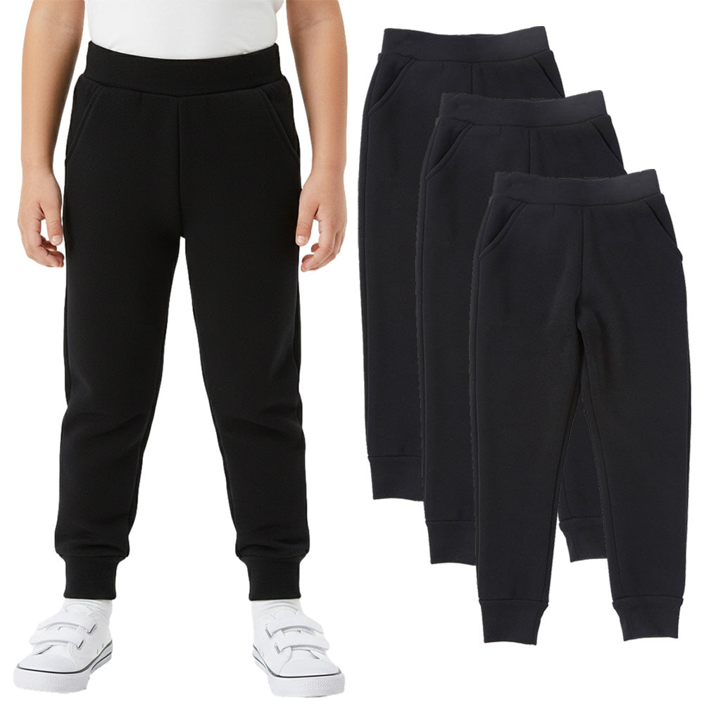 Girls Fleece Everyday Wear Jogger Sweatpants 3Packs GUF21
