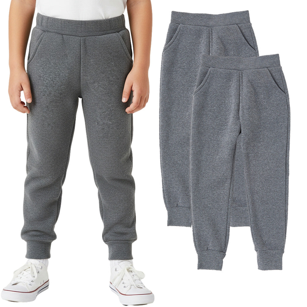 Girls Fleece Everyday Wear Jogger Sweatpants 2Packs GUF21