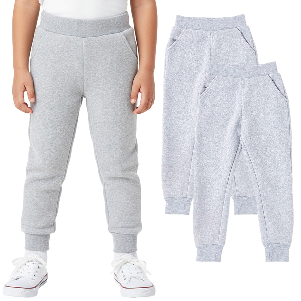 Girls Fleece Everyday Wear Jogger Sweatpants 2Packs GUF21