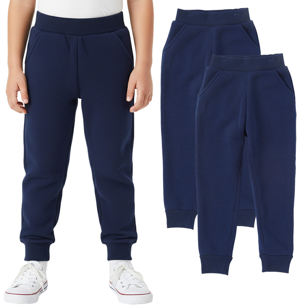 Girls Fleece Everyday Wear Jogger Sweatpants 2Packs GUF21