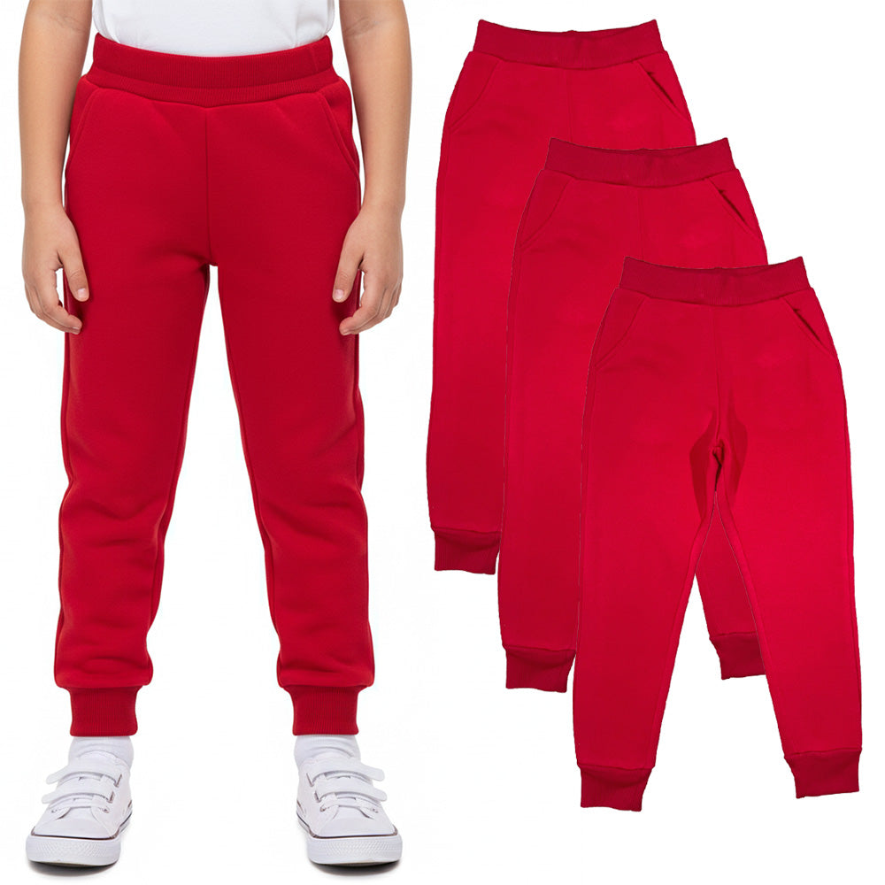 Girls Fleece Everyday Wear Jogger Sweatpants 3Packs GUF21