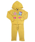 Girls Love Kitty  Sporty Tracksuit with 2 front pockets Mint GW2319