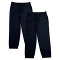 Boy Jogger School Uniform or Everyday Wear Pants with Draw Strings 4-16 JG05 Navy 2Pack