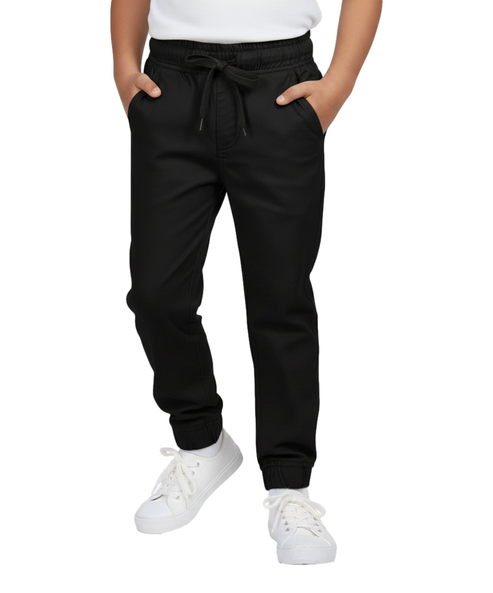 Boy Jogger School Uniform Pants with Draw Strings 4-16 JG05