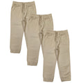Boy Jogger School Uniform or Everyday Wear Pants with Draw Strings 4-16 JG05 3Pack