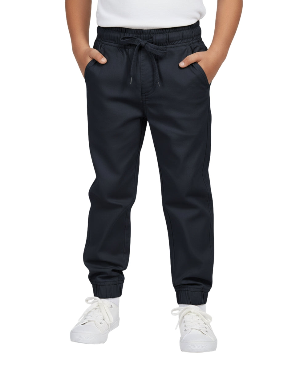 Boy Jogger School Uniform Pants with Draw Strings 4-16 JG05