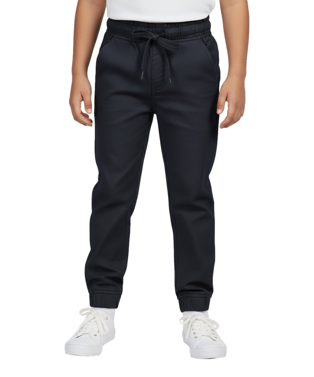 Boy Jogger School Uniform Pants with Draw Strings 4-16 JG05