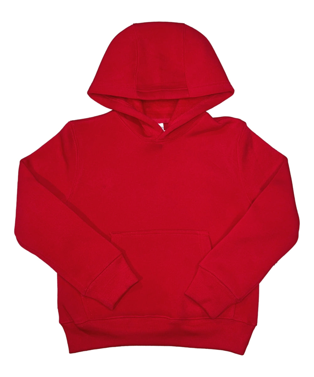 Fleece Classic Warm Pull Over Hoodie Plum KP101