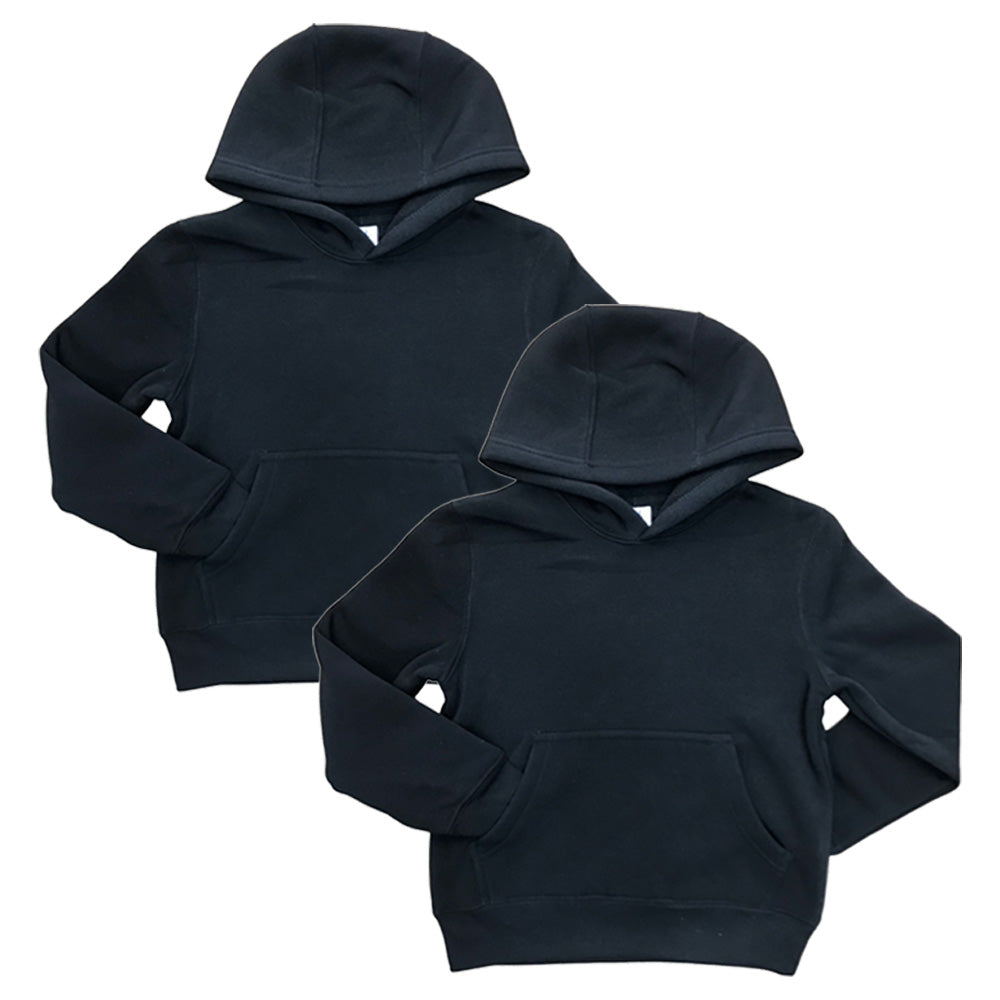 Fleece Classic Warm Pull Over Hoodie Dgrey KP101 3 Pack
