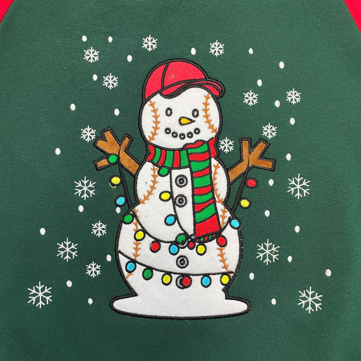 Boys' Embroidered Christmas Holiday Graphic Fleece Pullover Hoodie KP105