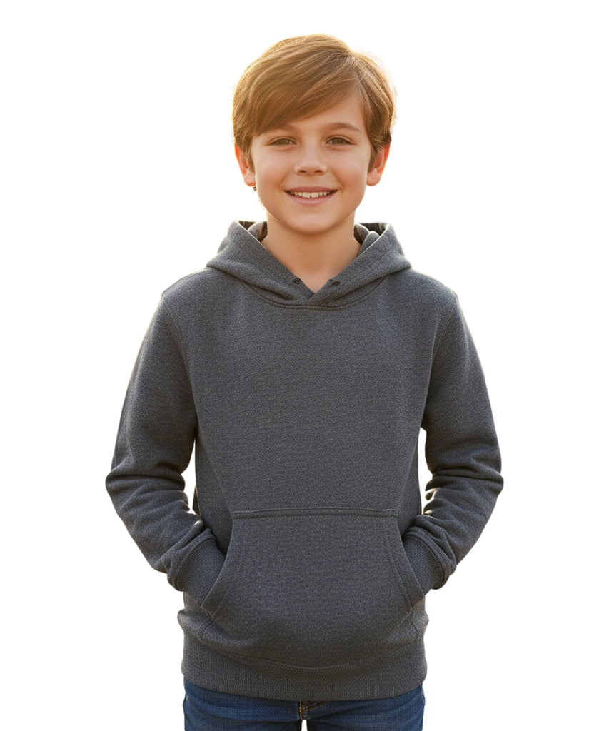 Fleece Classic Warm Pull Over Hoodie D grey KP101
