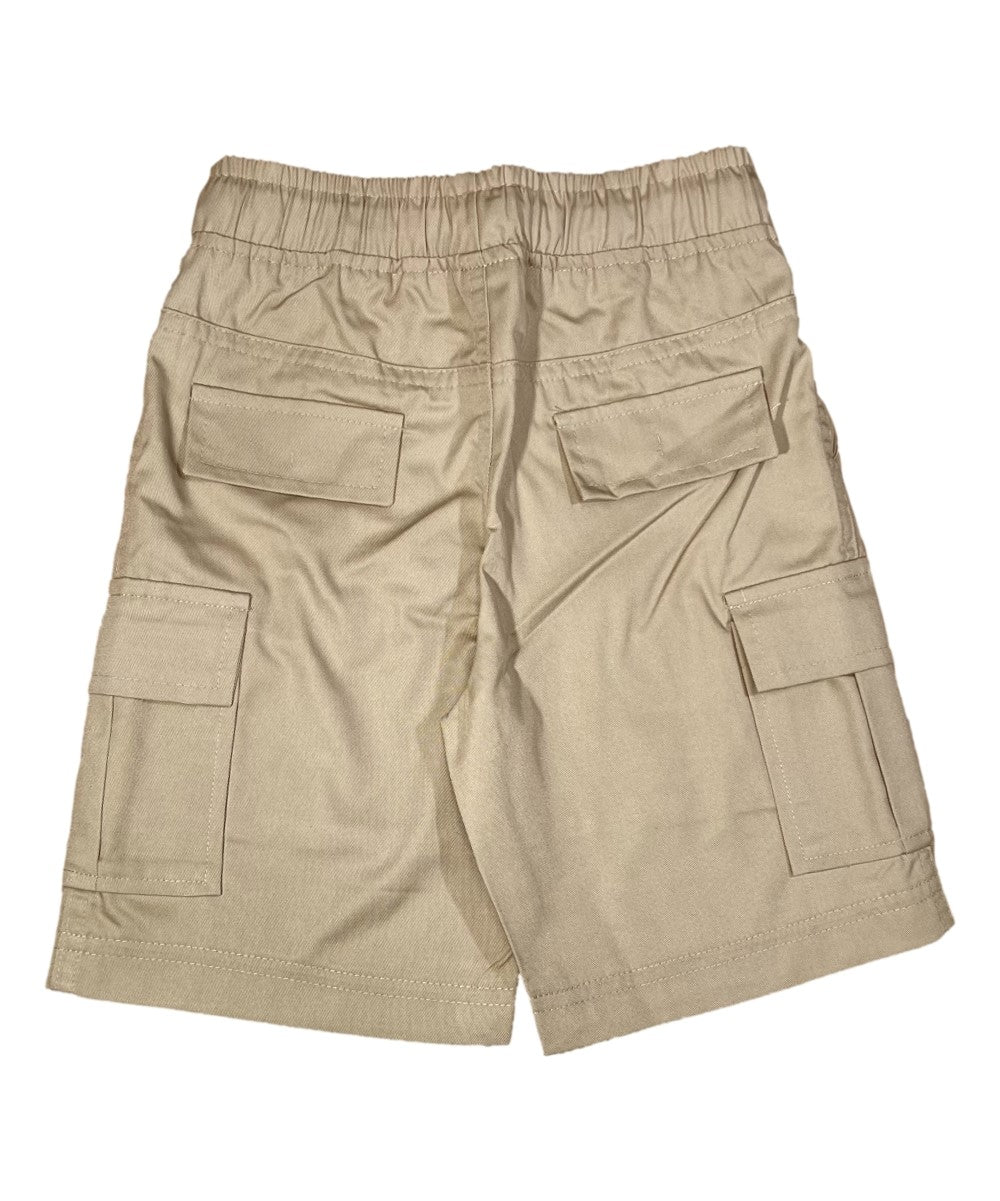 Boy Khaki Cargo School Every Wear or  Uniform Shorts 4/5-16 SCG33