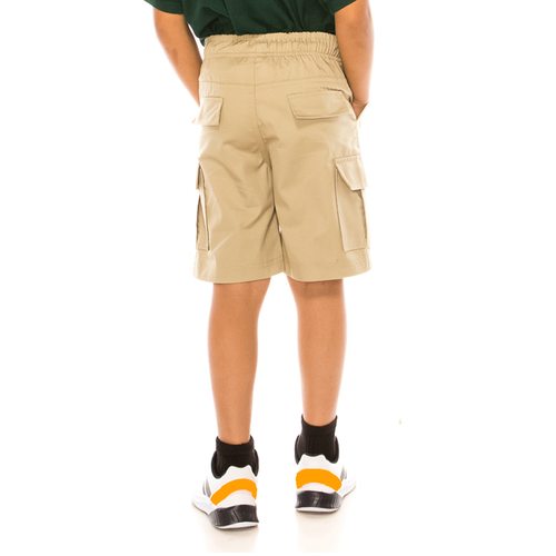 Boy Khaki Cargo School Every Wear or  Uniform Shorts 4/5-16 SCG33