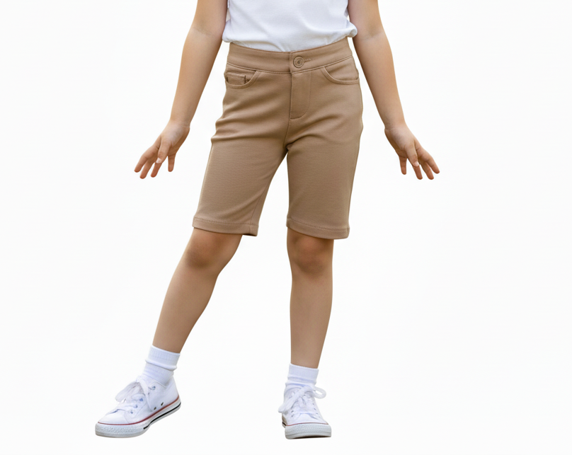 Girls Uniform Stretchy Shorts 4/5-16 SGU01