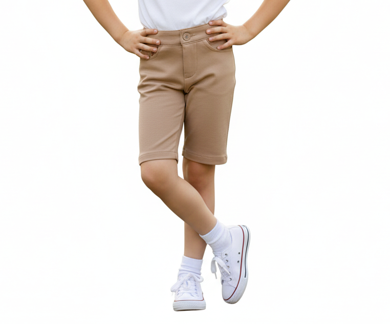 Girls Uniform Stretchy Shorts 4/5-16 SGU01