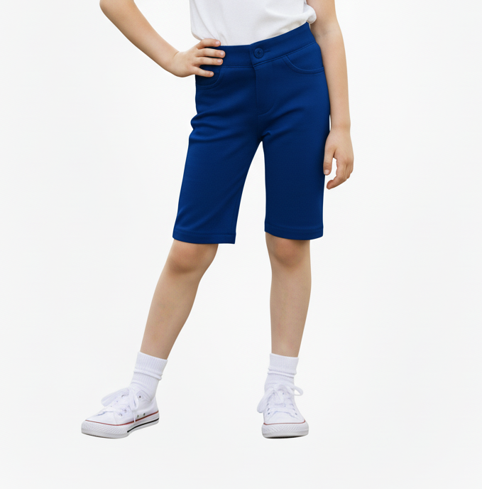 Girls Uniform Stretchy Shorts 4/5-16 SGU01