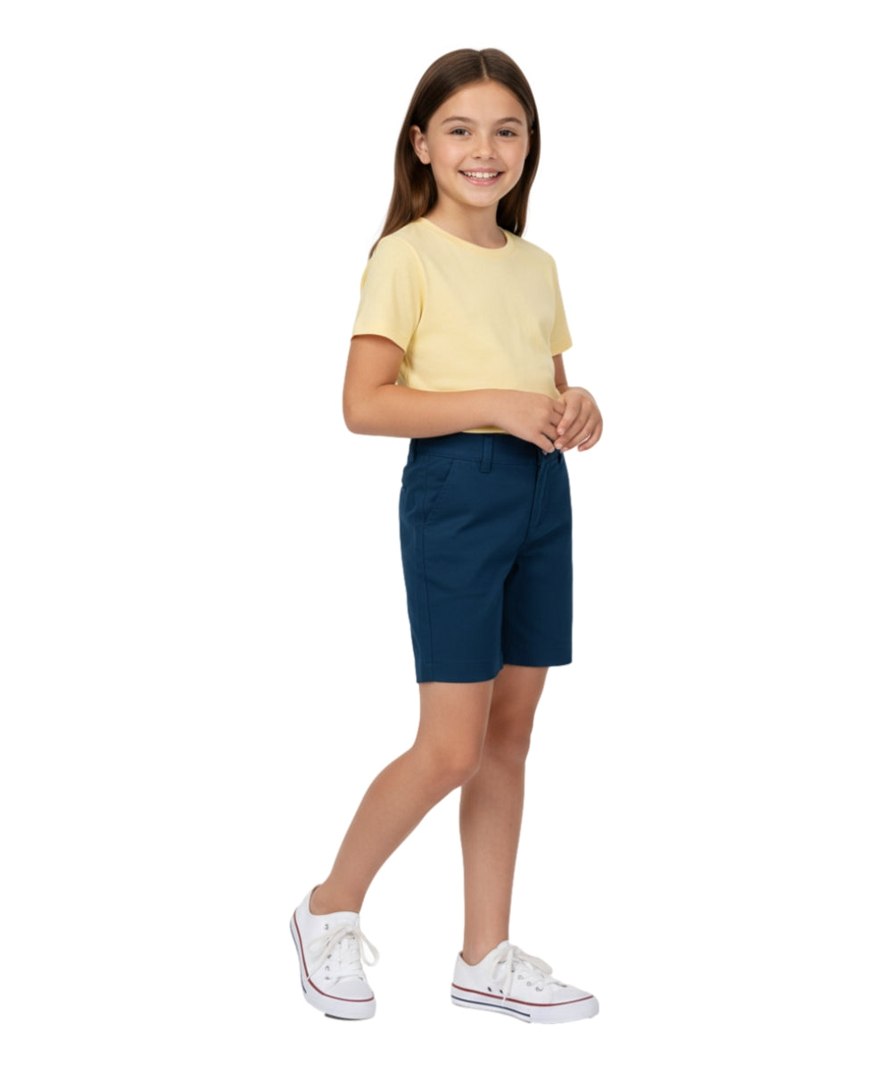 Girls Uniform Stretchy Shorts 4/5-16 SGU25