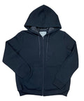 Unik Premium Quality Satin Lined Zip Up Hoodie with Travel Hidden Pockets L. Grey 1 WBT62