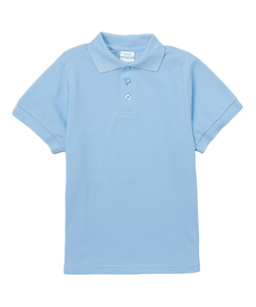 unikinc - Boys Uniform Polo Shirt White - Unikinc