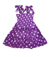 Girl Chiffon Dress Polka Dots A 5-14