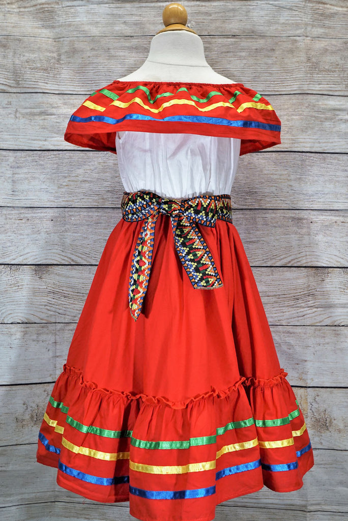 unik Girl's Fancy Traditional Mexican Cinco De Mayo Fiesta Dress Size unik Retail unik Girl's Fancy Traditional Mexican Cinco De Mayo Fiesta Dress Size unik Retail