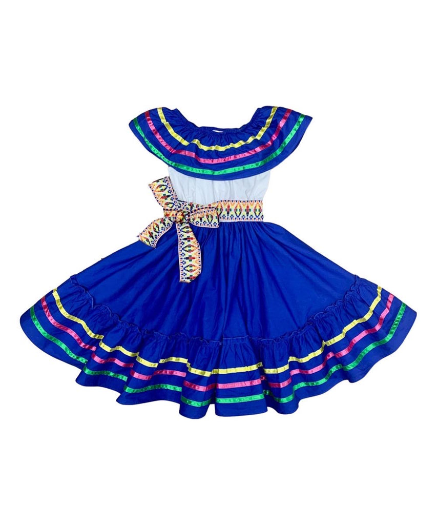 unik Girl's Fancy Traditional Mexican Cinco De Mayo Fiesta Dress Size unik Retail unik Girl's Fancy Traditional Mexican Cinco De Mayo Fiesta Dress Size unik Retail