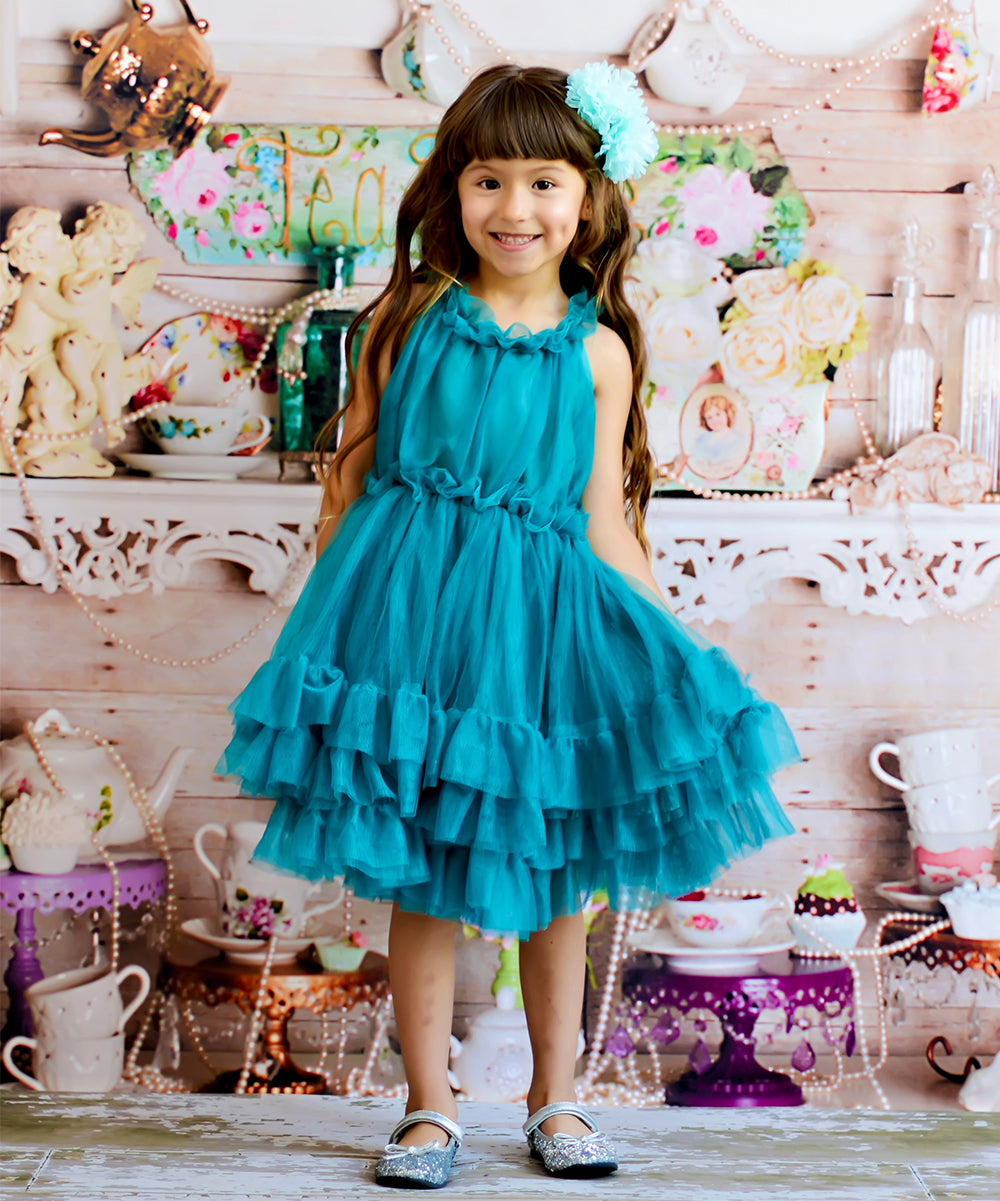 unik Girl Tulle Layered Dress Size 4-10