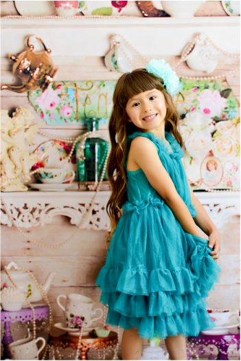 unik Girl Tulle Layered Dress Size 4-10