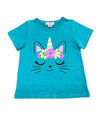 unik Caticorn Print Tee 2-12