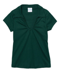 unikinc - Girl's Uniform V-Neck Collar Shirt - Unikinc