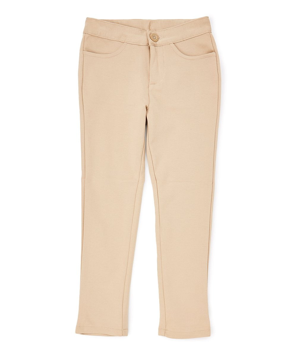 unikinc - Girl Stretch School Uniform Pants - Unikinc