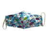 Face Mask, 100% Cotton, 2 layers, Funny Bunnies, Washable, Reusable Mask, Adult Size